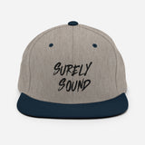 Black SS Snapback Hat