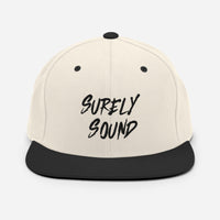 Black SS Snapback Hat